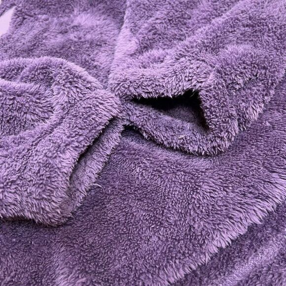 Wildfox purple lightning bolt fleece lounge top size L - Picture 11 of 14
